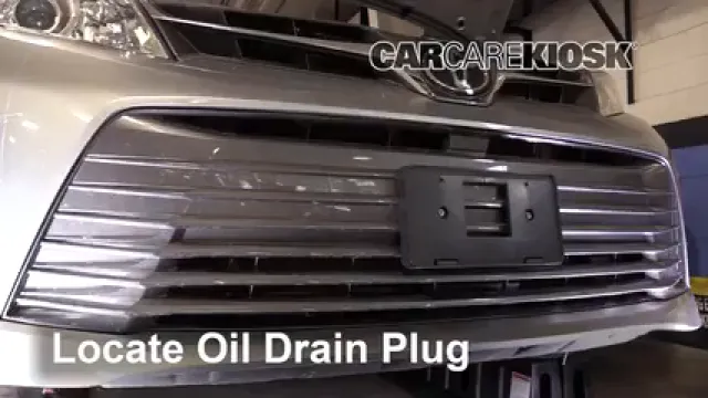 2019 Toyota Sienna XLE 3.5L V6 Aceite Cambiar aceite y filtro de aceite